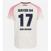 Bayer Leverkusen Eliesse Ben Seghir #17 Bortatröja 2025-26 Korta ärmar Bayer Leverkusen Eliesse Ben Seghir #17 Bortatröja 2025-26 Korta ärmar